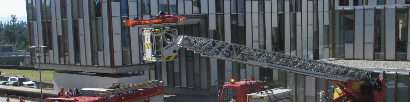 Rescate feridos incendio xerencia