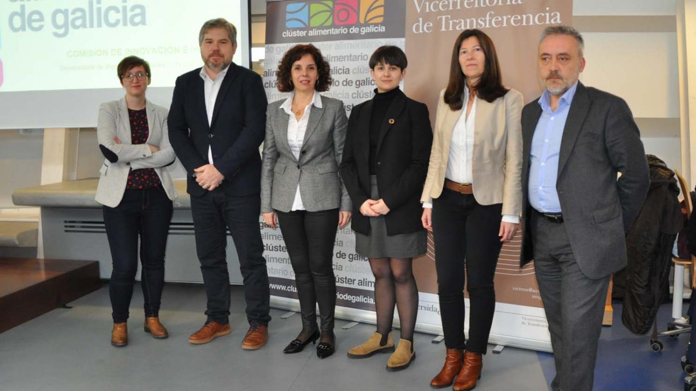 O Clúster das Empresas Alimentarias de Galicia achega ás necesidades da industria ao persoal investigador do campus 