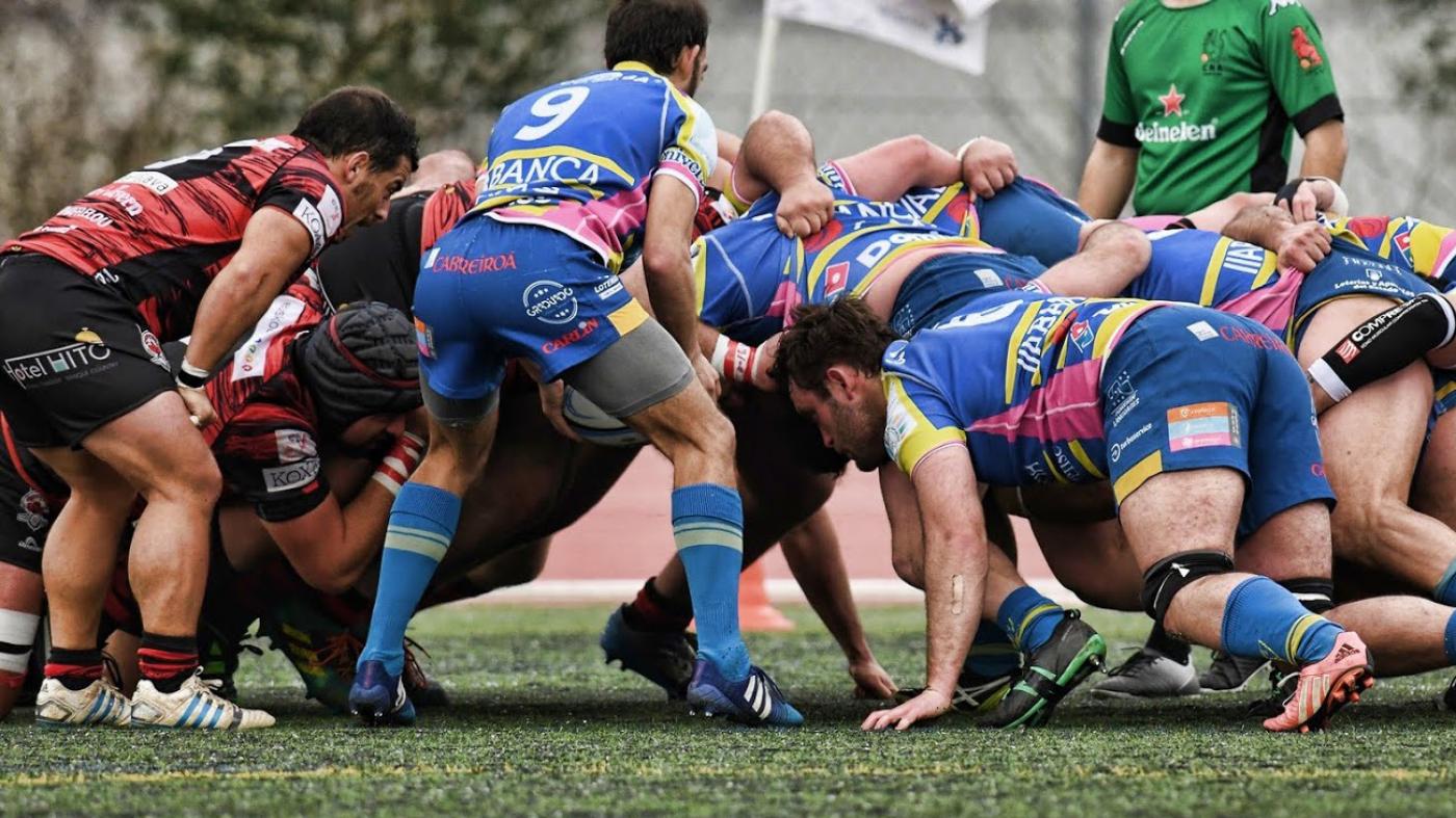 O equipo de rugby do campus suma unha nova vitoria na casa 