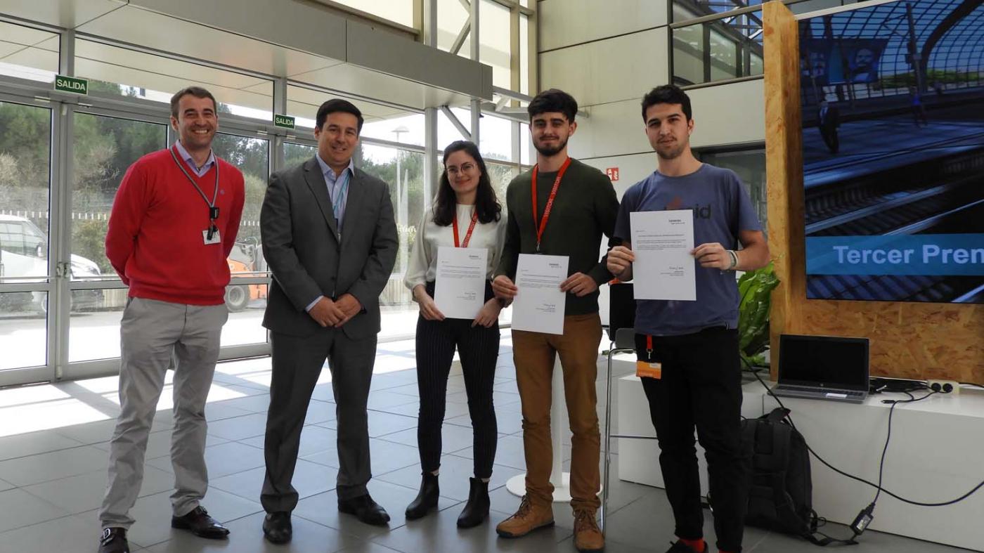 Estudantes de Enxeñaría Industrial da UVigo acadan dous dos catro premios da competición 'Ingenio para la movilidad' de Siemens Mobility España