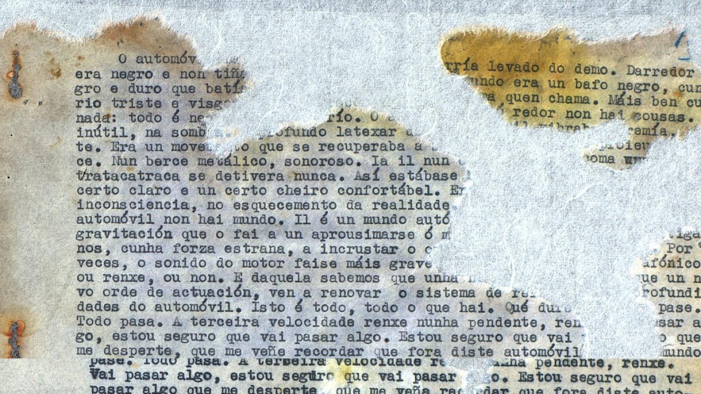Recuperada, logo de máis de medio século de esquecemento, a novela inédita de Méndez Ferrín 'Os corvos, a figueira e a fouce de ouro' 