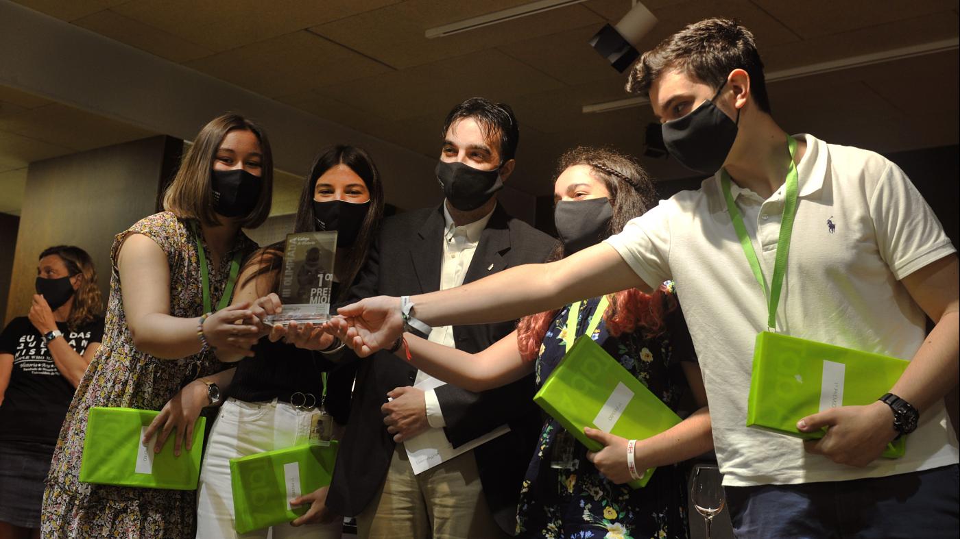 A Olimpíada Galega de Historia entrega os seus premios aos estudantes gañadores