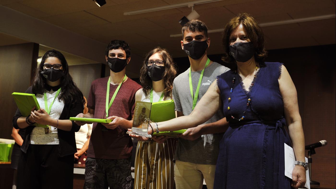 A Olimpíada Galega de Historia entrega os seus premios aos estudantes gañadores