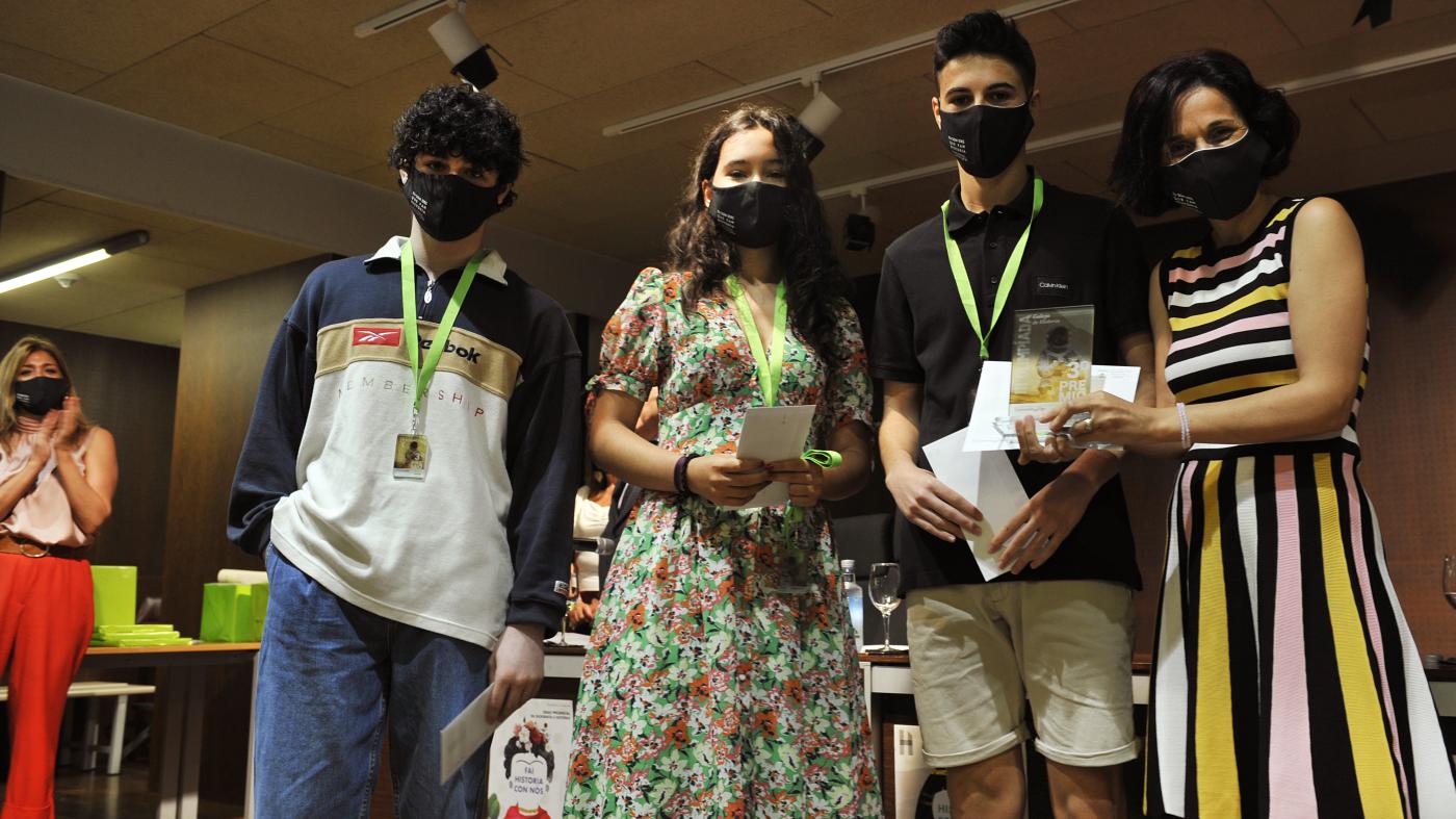 A Olimpíada Galega de Historia entrega os seus premios aos estudantes gañadores