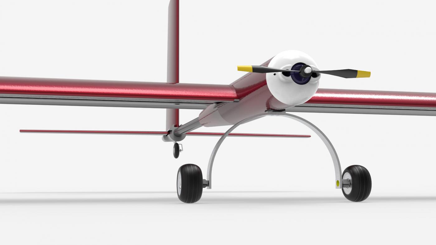Alumnado de Enxeñaría Aeroespacial crea un equipo de aeromodelismo 