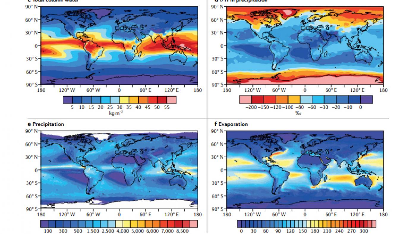 A relevancia do tempo de residencia do vapor de auga na atmosfera para o estudo do efecto do cambio climático no ciclo hidrolóxico global