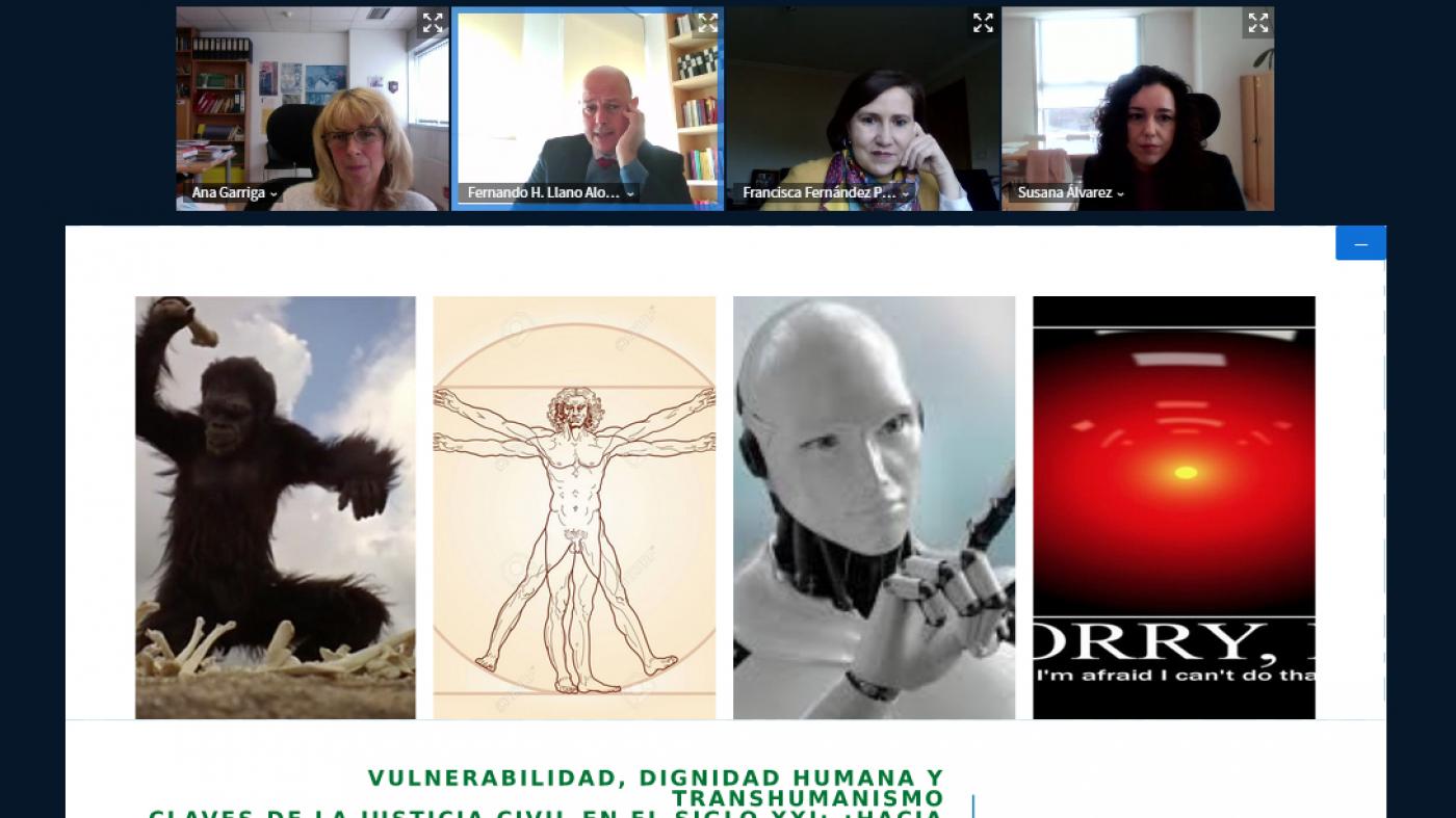 O Curso de Actualización Xurídica retoma a súa actividade falando de transhumanismo
