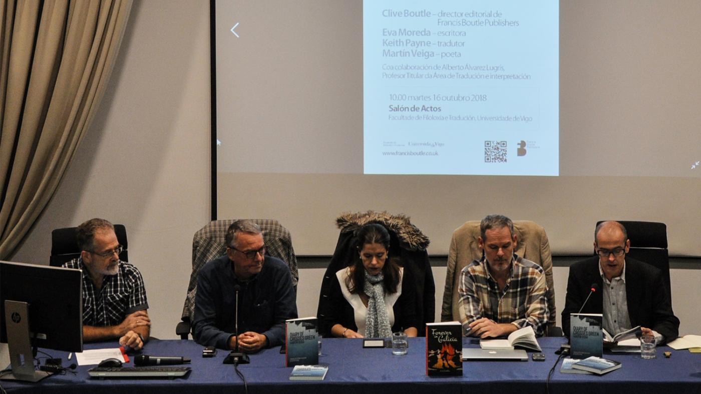 Presentación do libro 'Diary of Crosses Green'