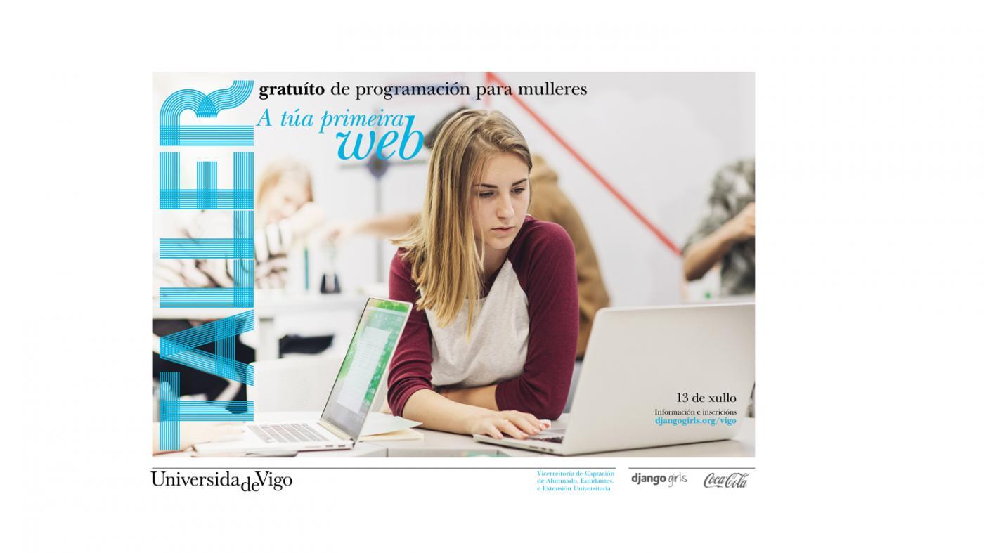 A Vicerreitoría de Estudantes lanza un obradoiro gratuíto de programación web para mulleres