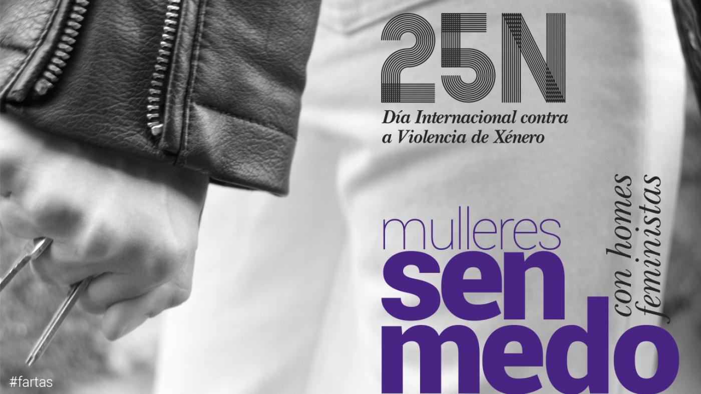 Cartel do Día Internacional contra a Violencia de Xénero 2021