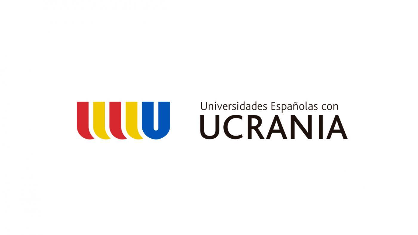 Imagotipo de universidades españolas con Ucrania
