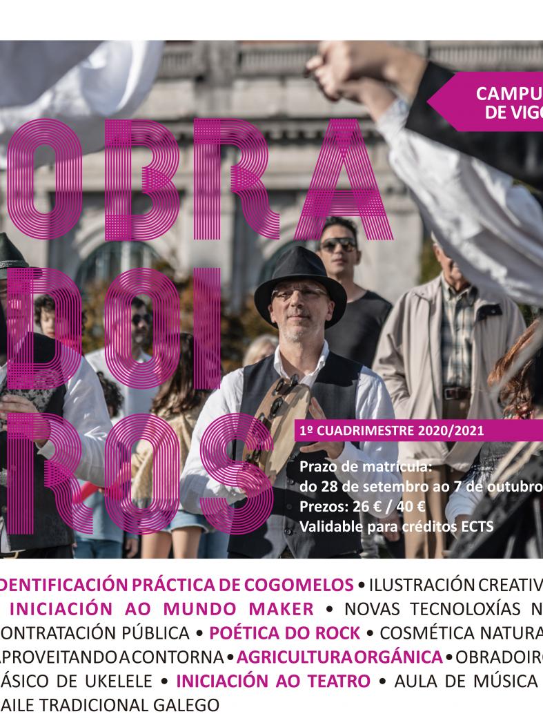 Ilustración creativa e novas tecnoloxías na contratación pública, novidades dos obradoiros do primeiro cuadrimestre