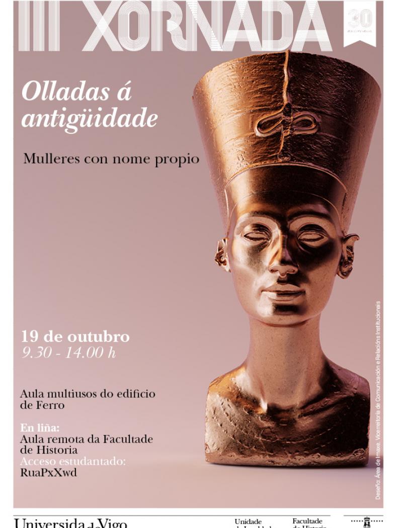 Mulleres “con nome propio” para botar unha ollada con perspectiva de xénero á antigüidade