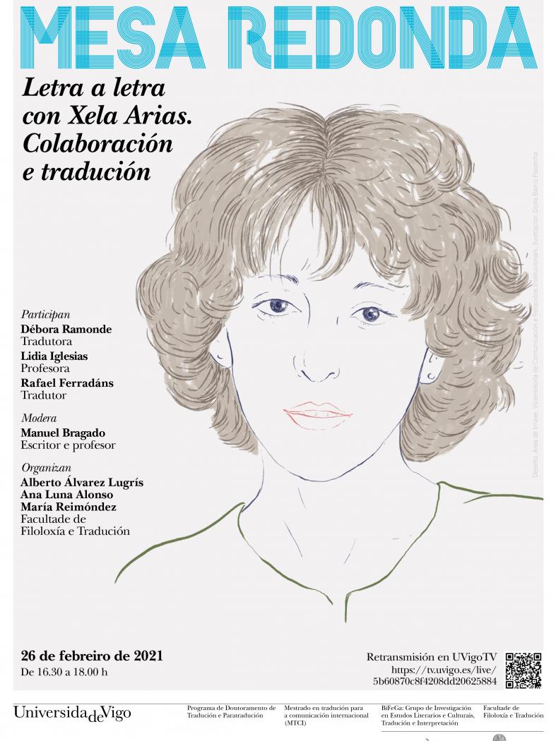 A Facultade de Filoloxía e Tradución reivindica a traxectoria de Xela Arias como tradutora 