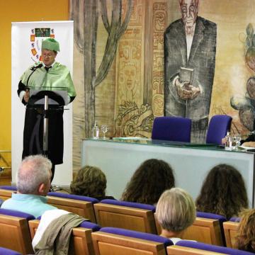 Francisco Javier Carballo ingresa na Academia de Ciencias Veterinarias de Castela e León