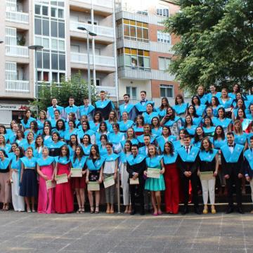 A sexta promoción de Educación Infantil pecha o seu paso pola Universidade 