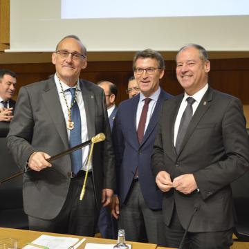 Toma de posesión de Manuel J. Reigosa