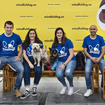 Estudantes poñen en marcha unha plataforma para o coidado e adopción de mascotas