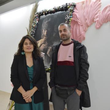 Diego Vites trae á Sala Alterarte a súa instalación Médrame vulto 
