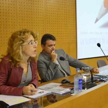 Segunda sesión das xornadas 'Feminismo e teoría do dereito. A sentenza da Manada a debate'