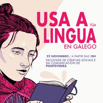 Alumnado de CCSS e da Comunicación promove unha xornada dirixida a promover o uso do galego
