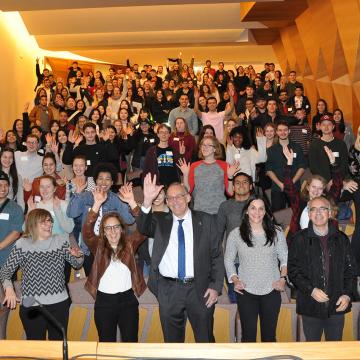 A Universidade supera por primeira vez a barreira dos 700 estudantes estranxeiros 