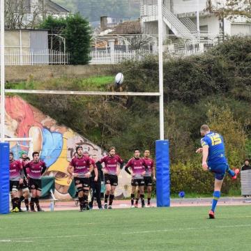 O equipo de rugby suma unha nova vitoria, esta vez fronte a Babyauto Zarautz RT