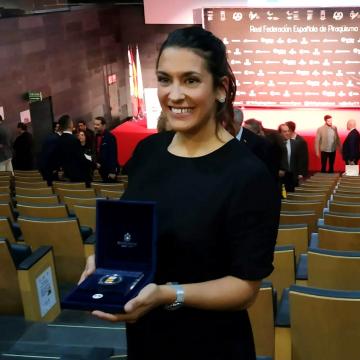 Unha investigadora do campus, recoñecida polo COE polos seus éxitos como piragüista