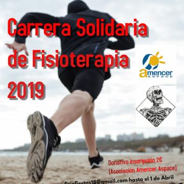Fisioterapia organiza unha carreira solidaria para recadar fondos para Amencer-Aspace