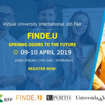 A Finde.U Virtual celebrarase os días 9 e 10 de abril 
