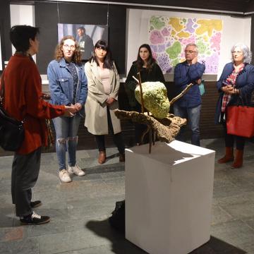 Unha exposición para levar o traballo do alumnado de Belas Artes fóra da facultade 