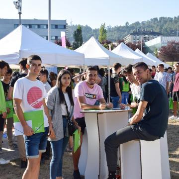 Xornada de benvida no campus de Ourense 