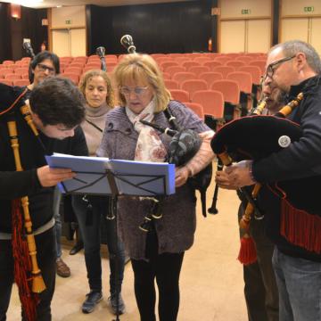 A Aula de Música Tradicional busca proxectarse fóra do campus
