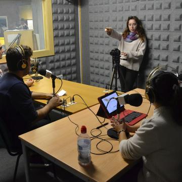 Un programa de radio feito por e para o alumnado