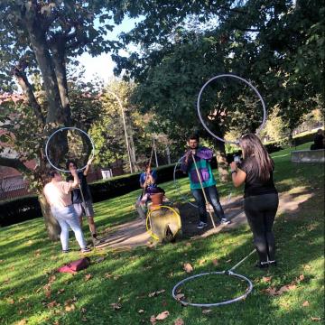 O ‘quidditch’ de Harry Potter xa se pode practicar no campus