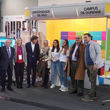 A Universidade amosa en Sportur a súa oferta de benestar, saúde e deporte