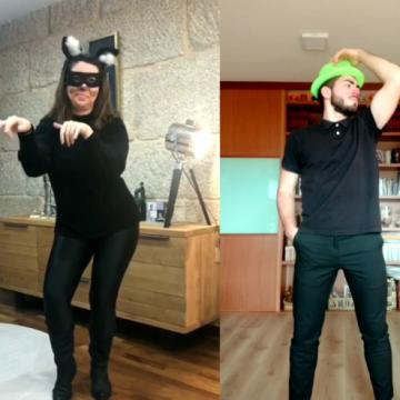 Nenos e nenas do CEIP A Xunqueira I xulgan o talento do alumnado de Educación Infantil