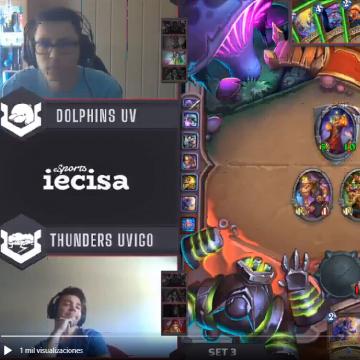 Thunders UVigo remata a súa participación na liga universitaria de e-Sports como o segundo mellor equipo en resultados xerais