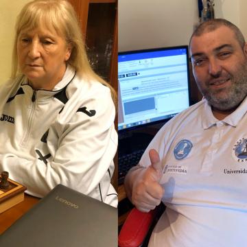 Dous xadrecistas do EXP-UVigo participarán na Olimpíada para deportistas con discapacidade