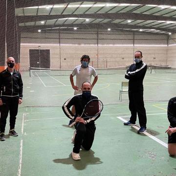 O equipo de tenis + 35 da UVigo manterase un ano máis na División de Honra 