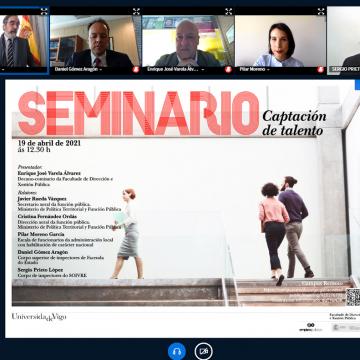O alumnado de Dirección e Xestión Pública achégase ás oportunidades laborais que ofrece a administración