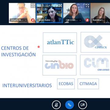Universidade e Kaleido debaten sobre a innovación aberta como vía de transferencia do traballo científico cara a industria real