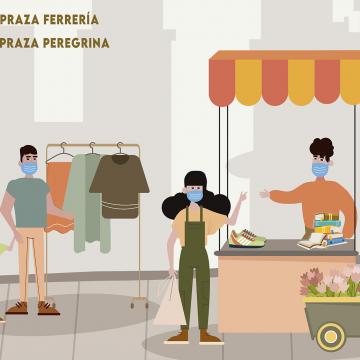 Alumnas de Publicidade e RRPP reunirán 22 comercios locais nas rúas de Pontevedra