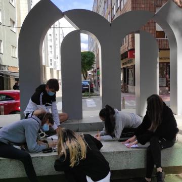 O alumnado do Grao en Educación Infantil imaxina o “museo do futuro”