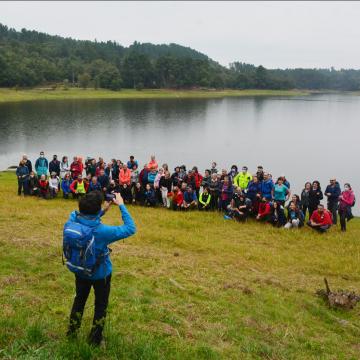 80 persoas participaron no arranque das rutas culturais deste curso