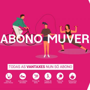 Ser mUVer, todas as vantaxes deportivas nun só abono