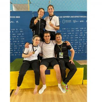 Dous ouros e un bronce para a UVigo no Campionato de España Universitario de Judo
