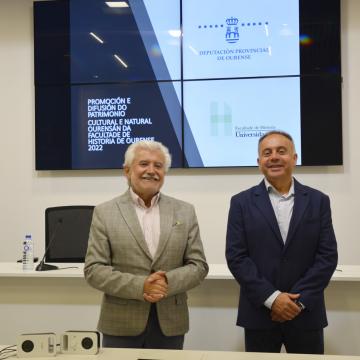 Historia desenvolverá un programa de promoción e difusión do patrimonio cultural e natural ourensán