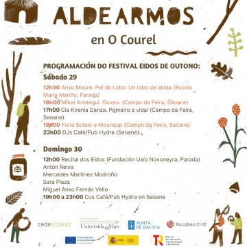 A programación de Aldearmos chega esta fin de semana a O Courel e A Veiga