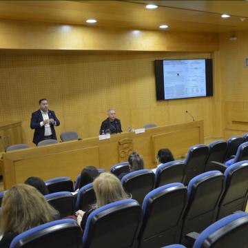 Alumnado do campus familiarízase coas diferentes tipoloxías de empresas exportadoras 